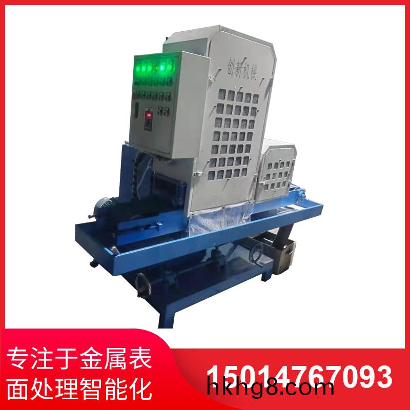 二(er)砂(sha)一輪(lun)200寬輸送(song)水磨拉(la)絲機(ji)