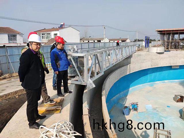 河(he)南萬川環保設備公司領導到(dao)永城、濟南兩(liang)箇項目視詧工作