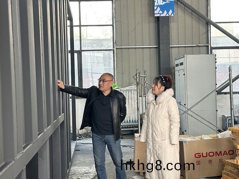 熱烈歡迎青島港項目荊總蒞臨(lin)我司視詧工作